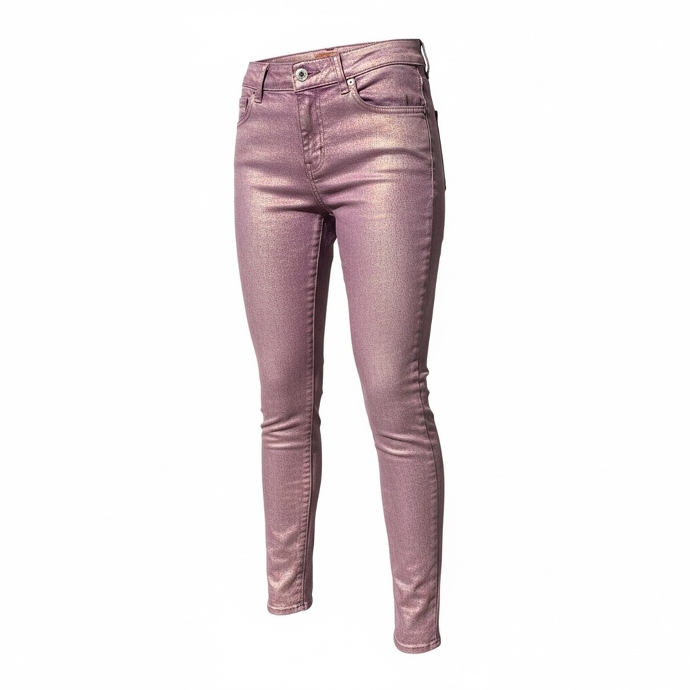 7 For All Mankind Y2K Iridescent Skinny‎ Jeans Approx. Size 26